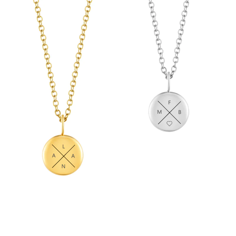 AYA - halskæde med kryds (12mm) - Image 3