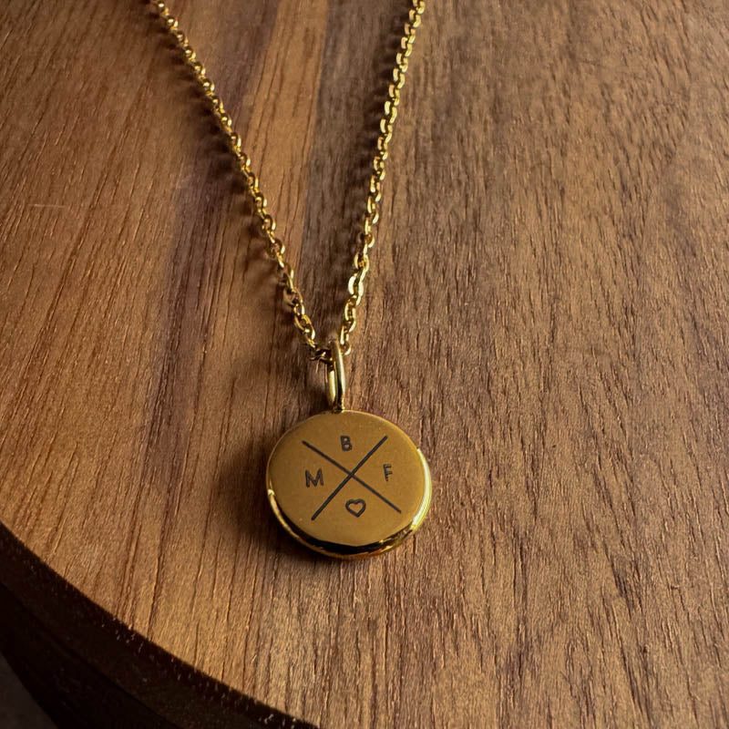 AYA - halskæde med kryds (12mm) - Image 4