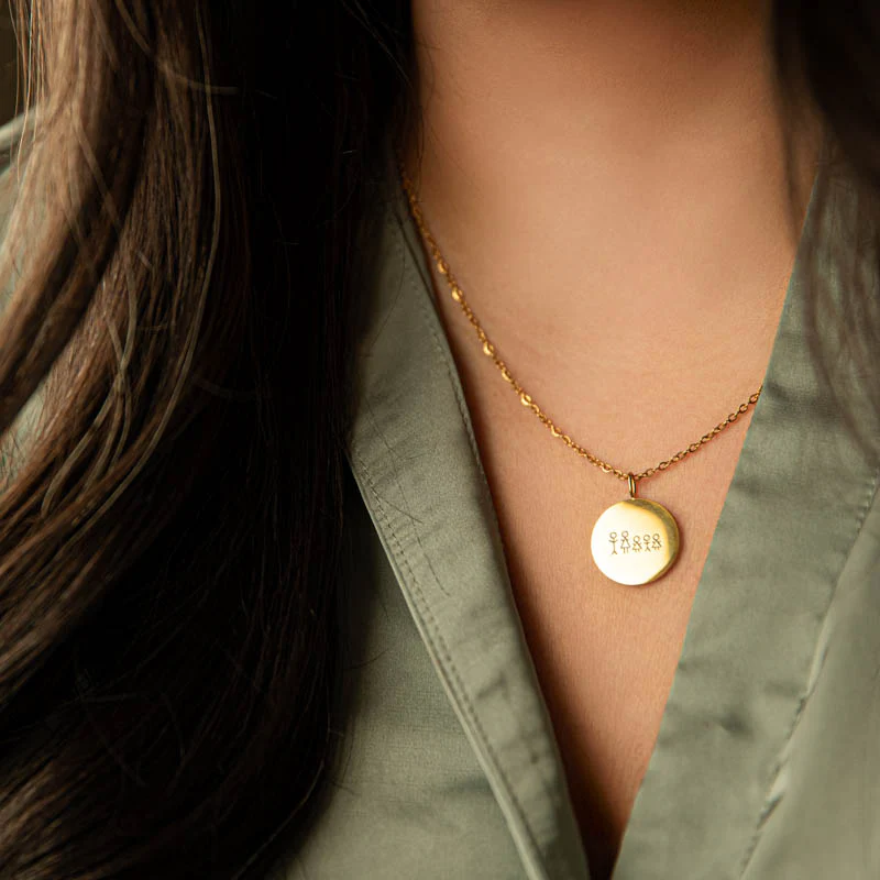 SIA - halskæde med tændstikfigurer (19mm) - Image 3